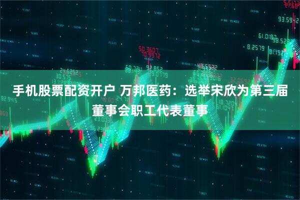 手机股票配资开户 万邦医药：选举宋欣为第三届董事会职工代表董事