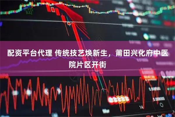 配资平台代理 传统技艺焕新生，莆田兴化府中医院片区开街
